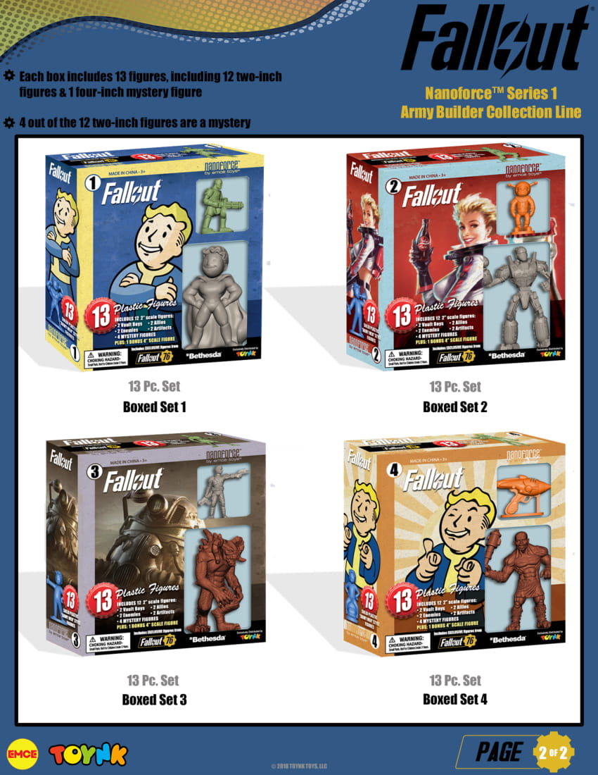 Fallout Nanoforce Army Builder Collection_Toynk Toys