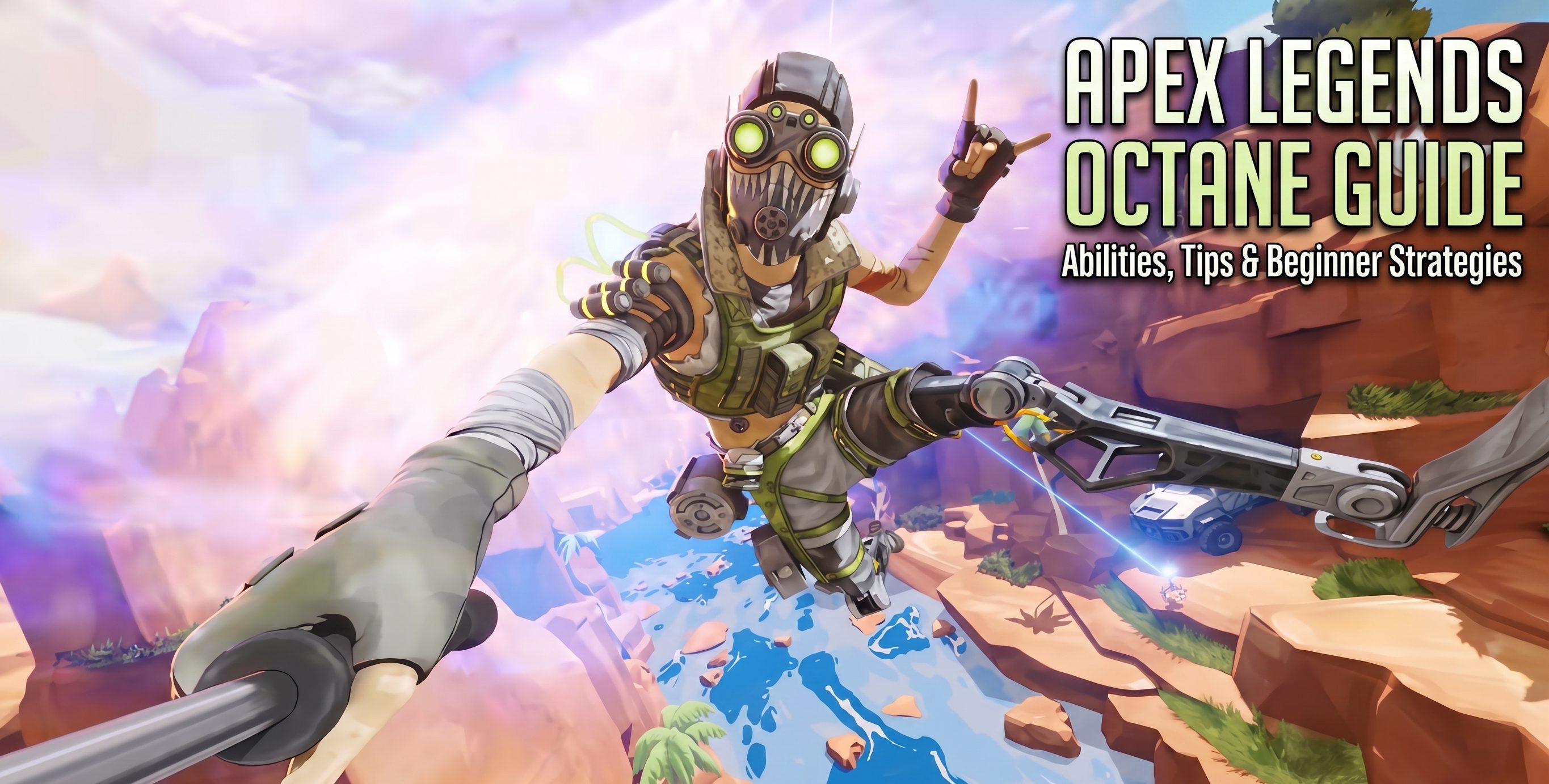Octane using Stim in Apex Legends