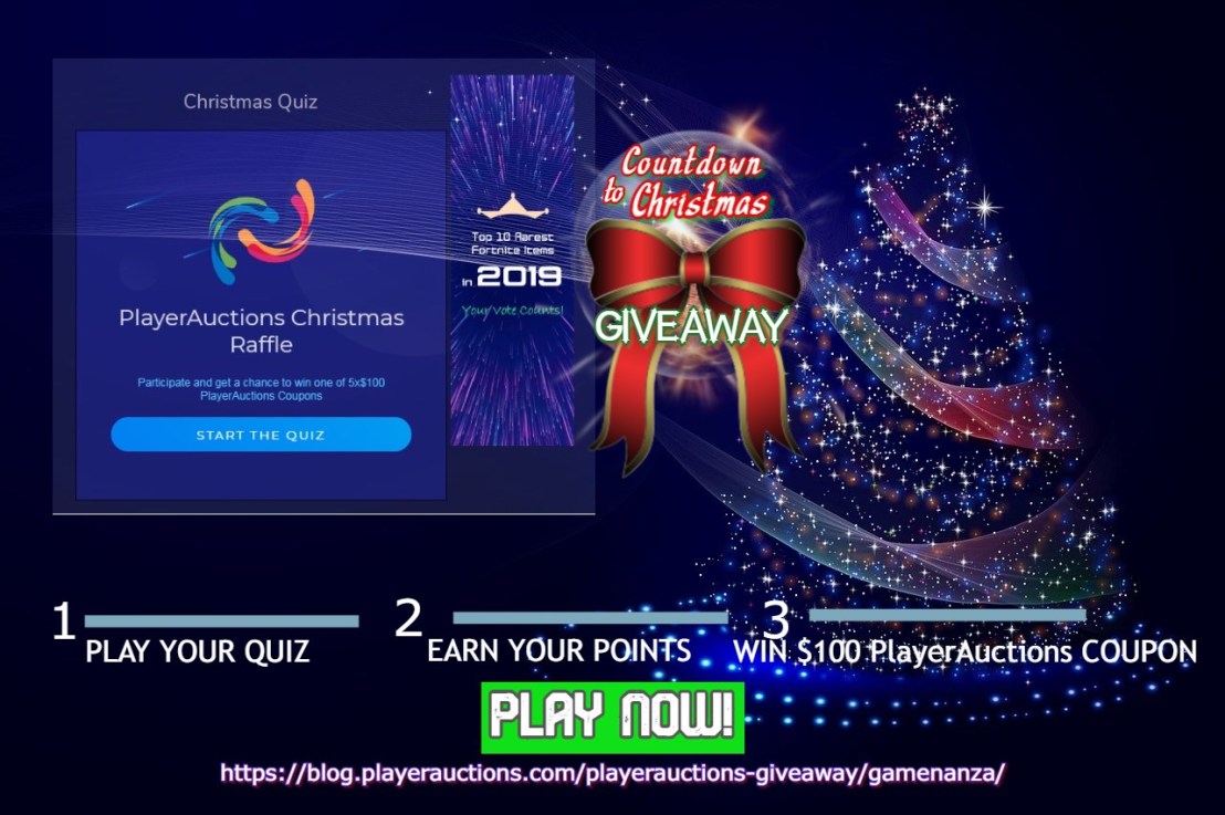 GameNanza Quiz – PlayerAuctions&nbsp;Giveaway