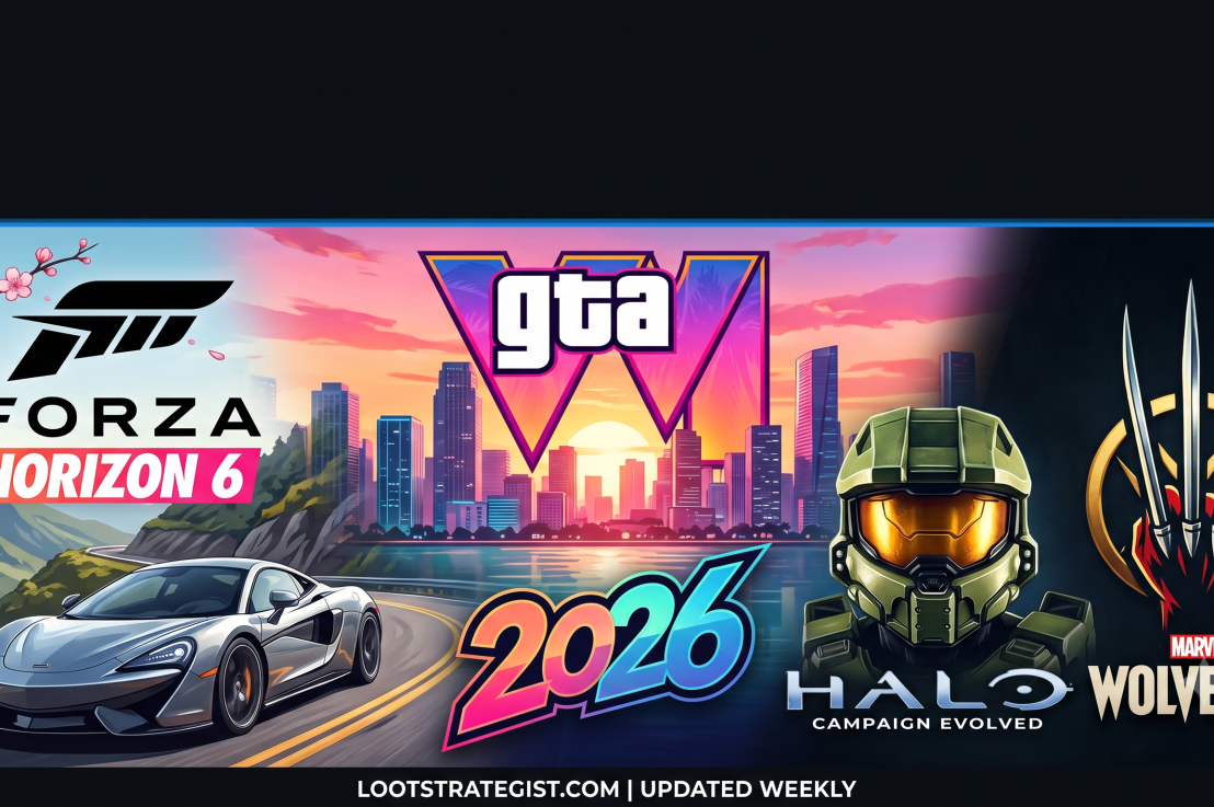 2026 Video Game Release Schedule: Confirmed Dates & Major&nbsp;Titles