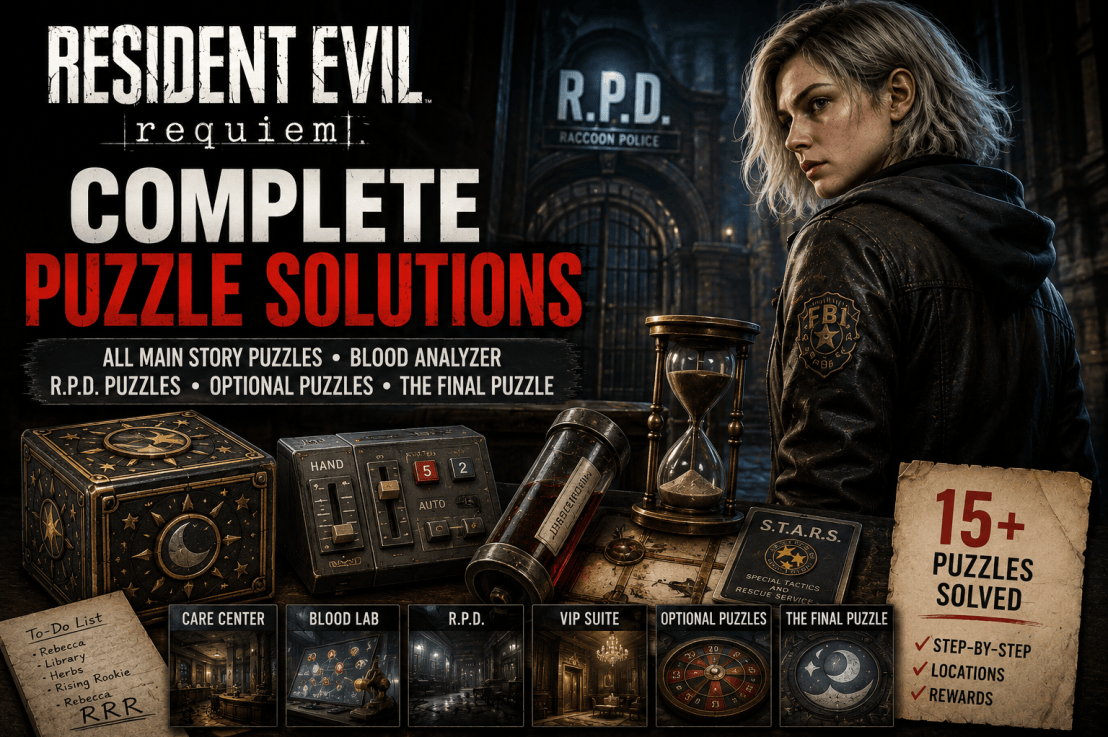 Resident Evil Requiem: Complete Puzzle&nbsp;Solutions