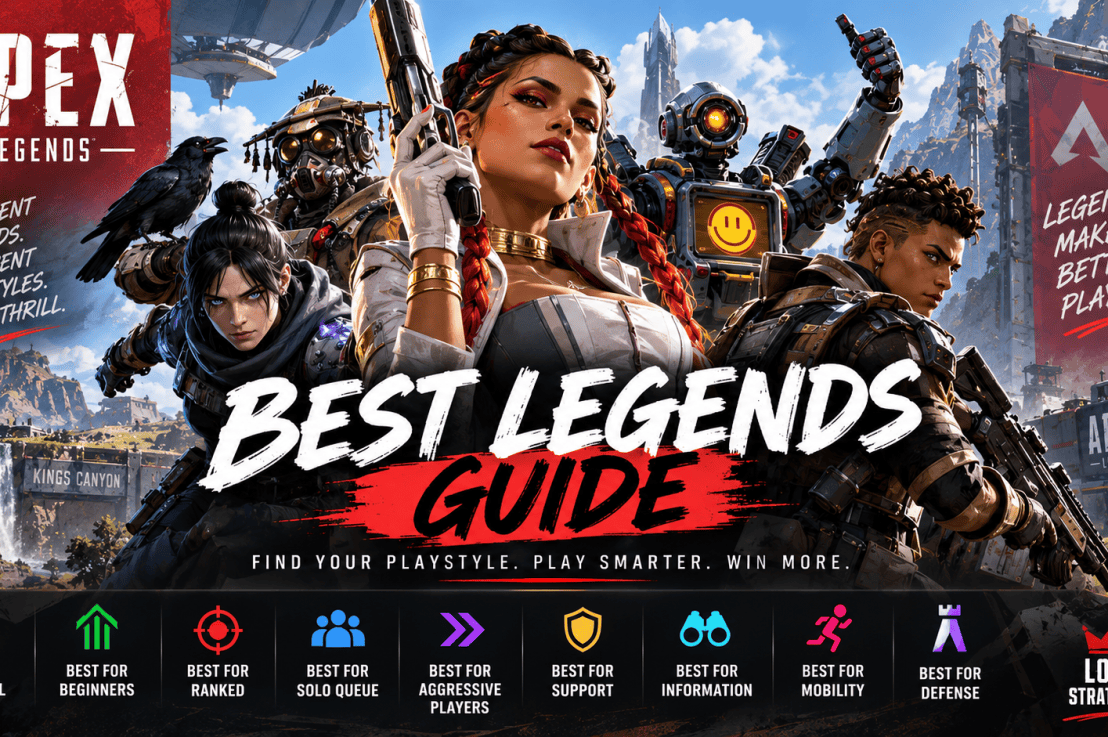 Apex Legends Best Legends Guide: Best Legends for Every&nbsp;Playstyle
