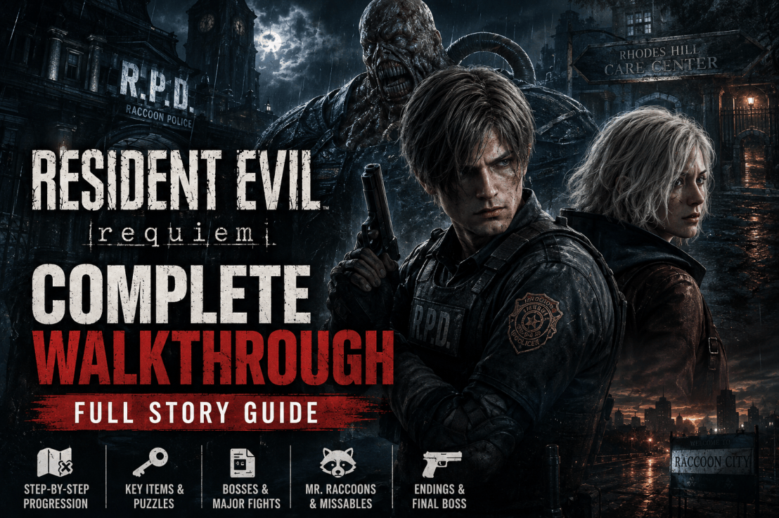 Resident Evil Requiem: Complete&nbsp;Walkthrough
