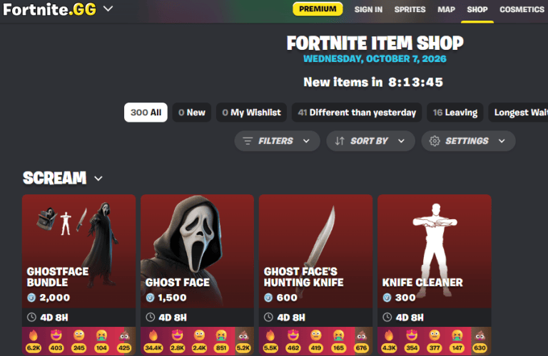 5 Best Fortnite Daily Item Shop Trackers – Gaming Guides, Builds, Loot ...