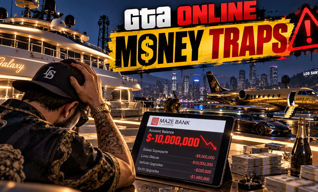 GTA Online Money Traps: Worst Things You Should Never&nbsp;Buy