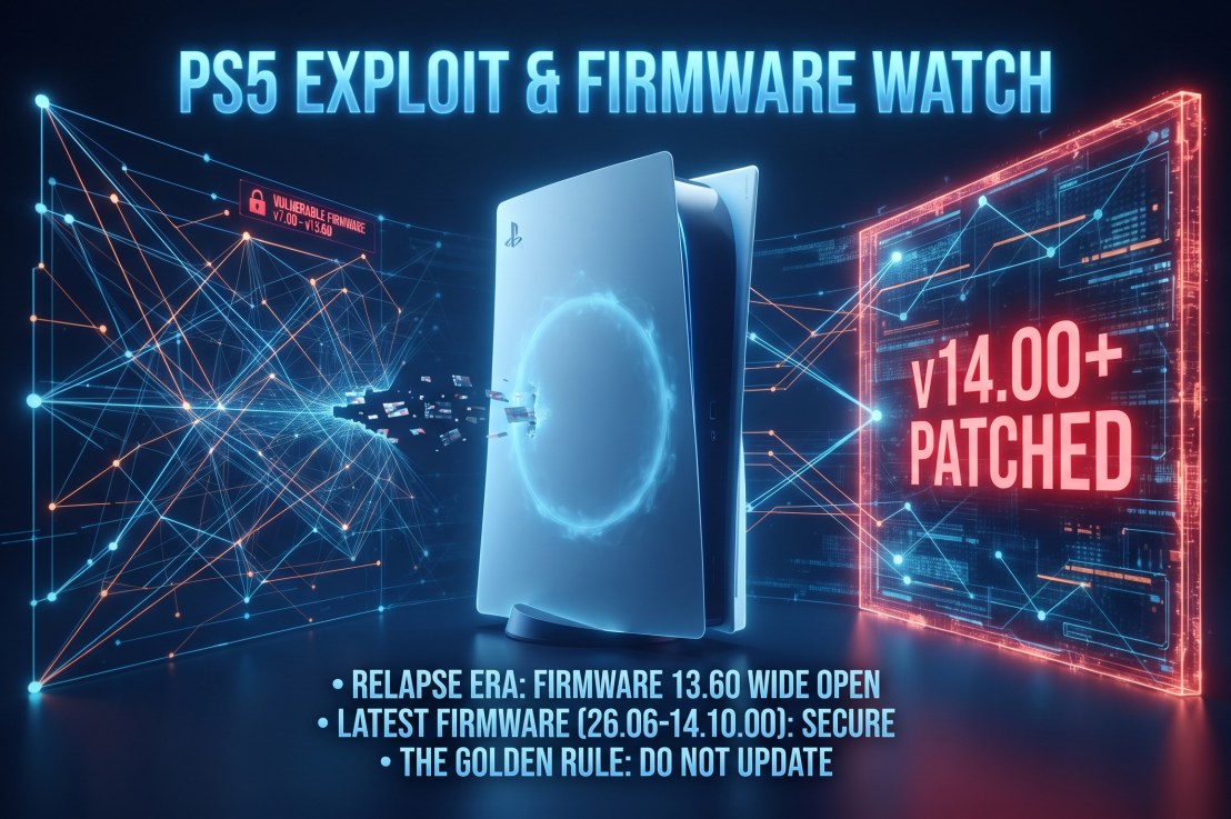 PS5 Exploit & Firmware Watch: The Relapse Jailbreak&nbsp;Era