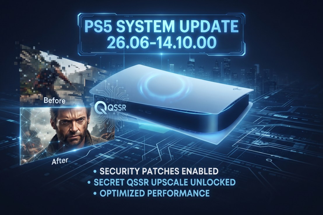 PS5 System Update 26.06-14.10.00: QSSR & Patch&nbsp;Notes