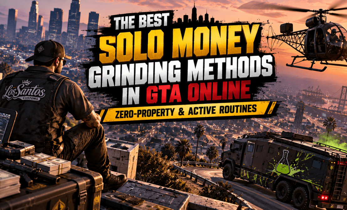 Best Solo Money Grinding Methods in GTA Online | Loot&nbsp;Strategist