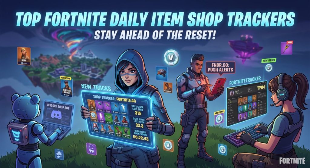 5 Best Fortnite Daily Item Shop Trackers – Gaming Guides, Builds, Loot ...